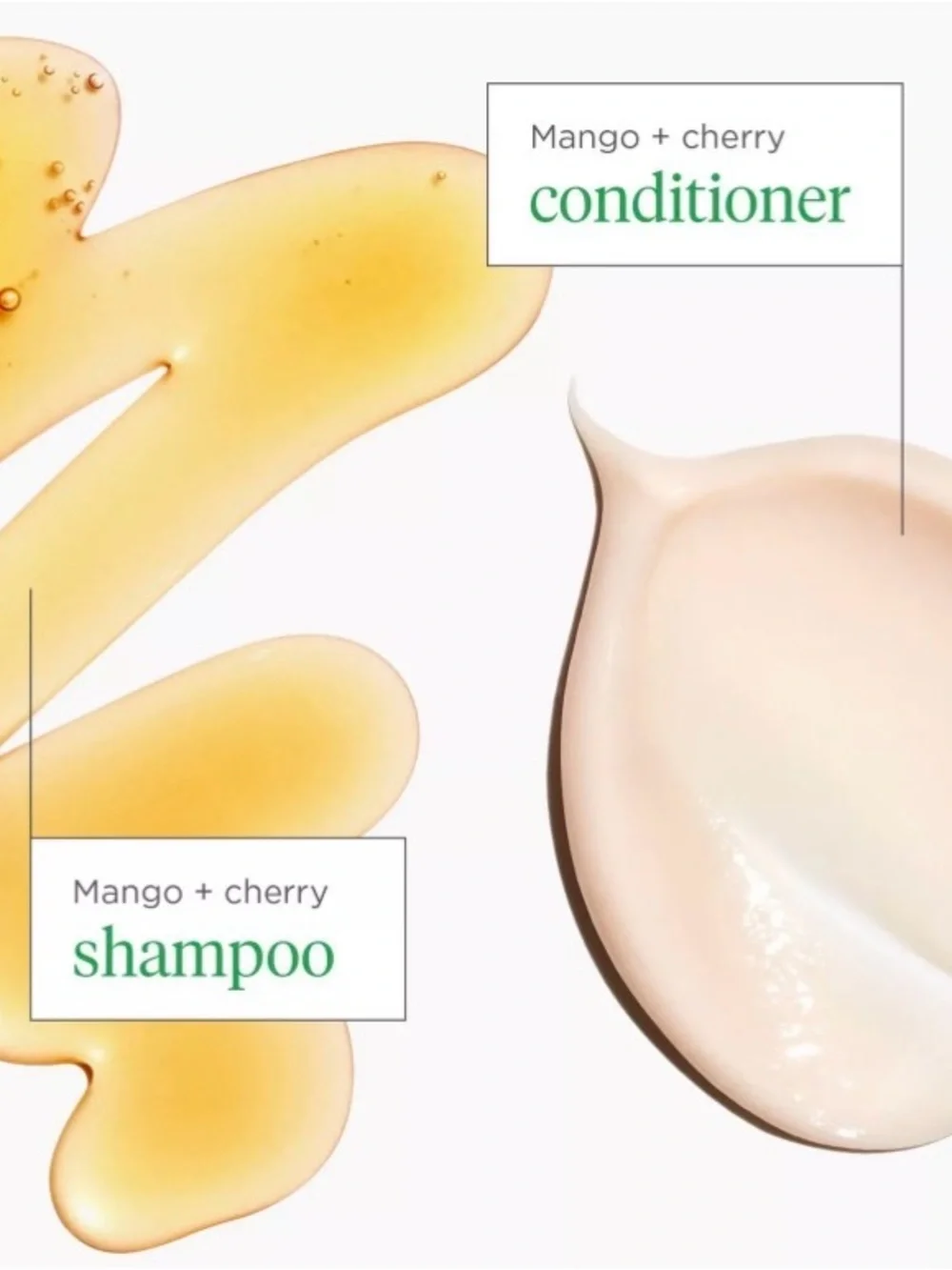 Briogeo Superfoods Mango + Cherry Shampoo & Conditioner Set - Orange & Cream